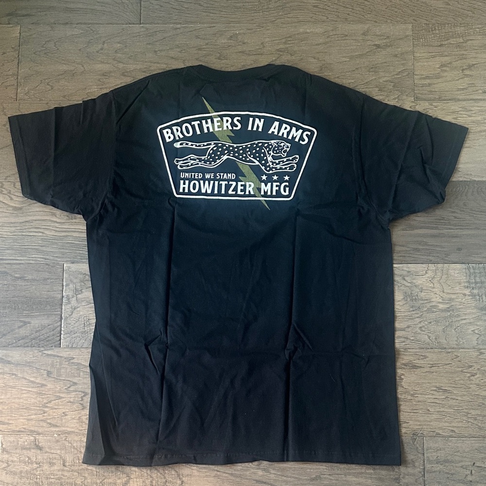 Howitzer Black Graphic T-Shirt